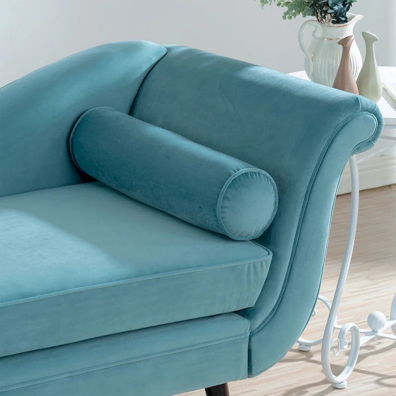 Chaise longue 70,86W con bracciolo a voluta