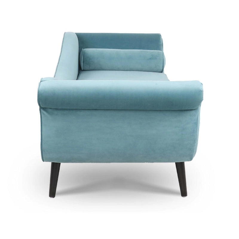 Chaise longue 70,86W con bracciolo a voluta
