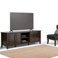 WYNDENHALL Hampshire MOBILE TV Tradizionale in LEGNO MASSELLO, Larghezza 72 pollici, per TV fino a 80 pollici - 72L x 18P x 24 A