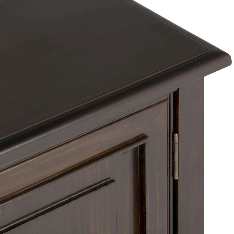 WYNDENHALL Hampshire MOBILE TV Tradizionale in LEGNO MASSELLO, Larghezza 72 pollici, per TV fino a 80 pollici - 72L x 18P x 24 A