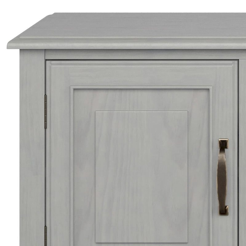 WYNDENHALL Hampshire MOBILE TV Tradizionale in LEGNO MASSELLO, Larghezza 72 pollici, per TV fino a 80 pollici - 72L x 18P x 24 A