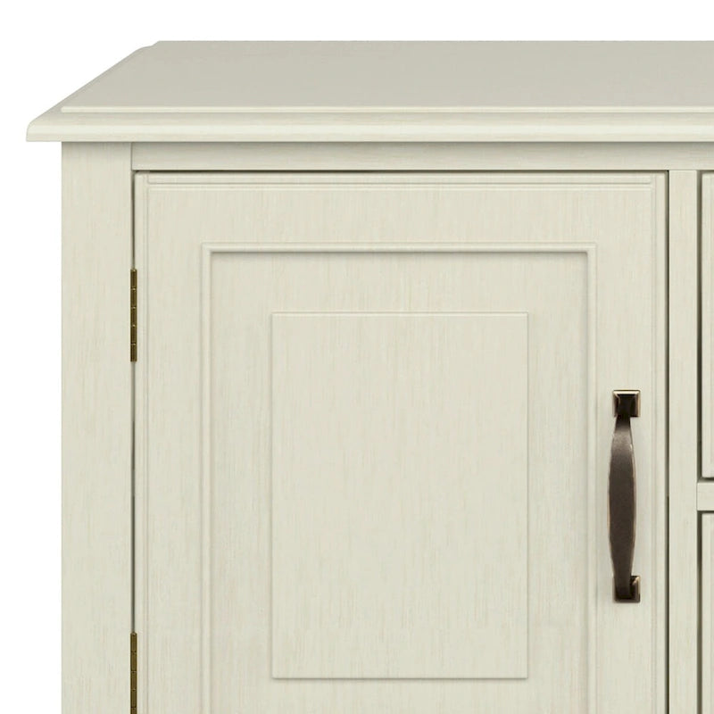 WYNDENHALL Hampshire MOBILE TV Tradizionale in LEGNO MASSELLO, Larghezza 72 pollici, per TV fino a 80 pollici - 72L x 18P x 24 A