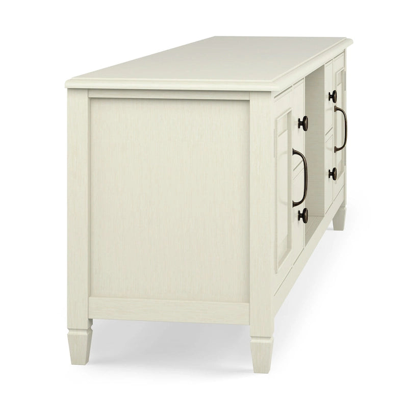 WYNDENHALL Hampshire MOBILE TV Tradizionale in LEGNO MASSELLO, Larghezza 72 pollici, per TV fino a 80 pollici - 72L x 18P x 24 A