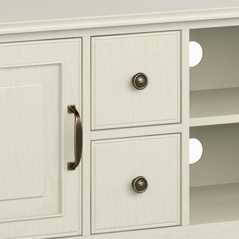WYNDENHALL Hampshire MOBILE TV Tradizionale in LEGNO MASSELLO, Larghezza 72 pollici, per TV fino a 80 pollici - 72L x 18P x 24 A