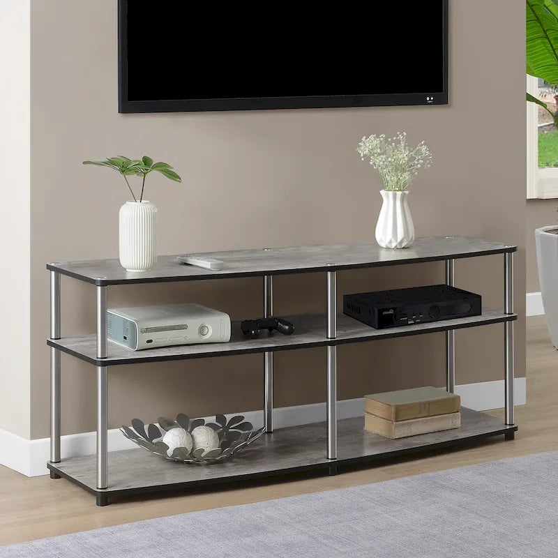 Meuble TV 3 niveaux 65 pouces Designs2Go de Convenience Concepts