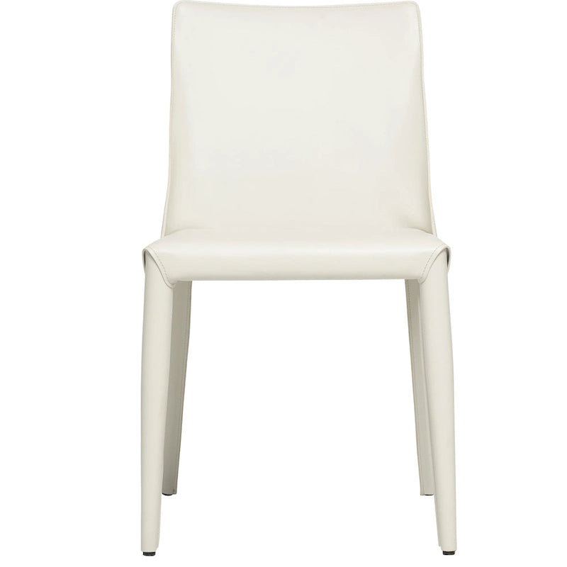 Sedia da pranzo Ace in pelle vegana Mid-Century Modern