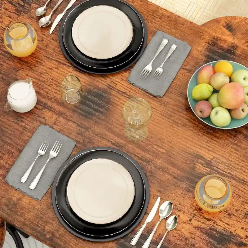 Set da 5 tavoli da pranzo a altezza bancone Mieres, set da tavolo per colazione per casa, cucina, ristorante, bar, cucina