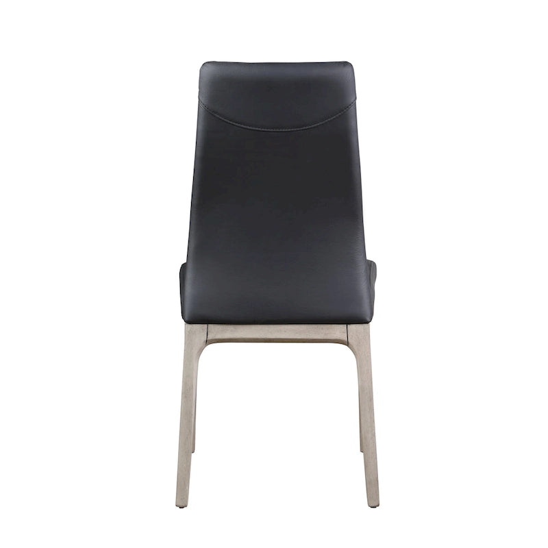 Sedia Somette Modern Contour con Schienale e Base in Legno, Set da 2