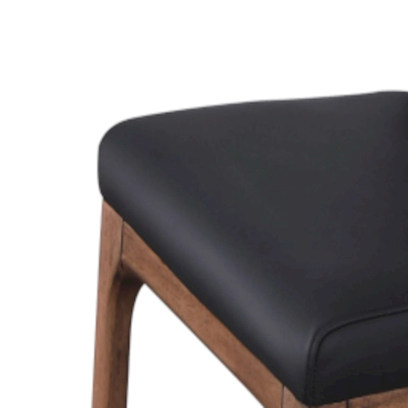 Sedia Somette Modern Contour con Schienale e Base in Legno, Set da 2