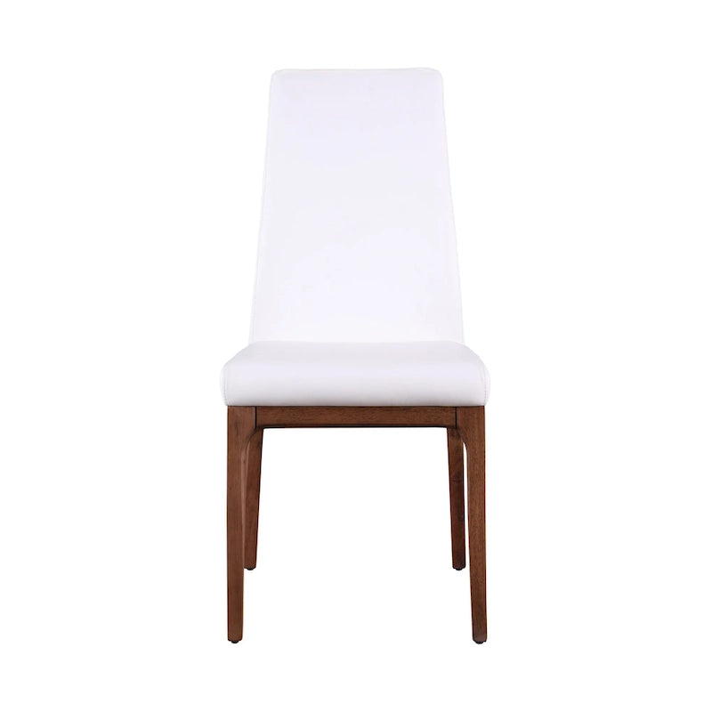 Sedia Somette Modern Contour con Schienale e Base in Legno, Set da 2