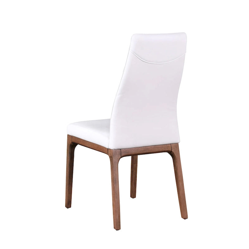 Sedia Somette Modern Contour con Schienale e Base in Legno, Set da 2