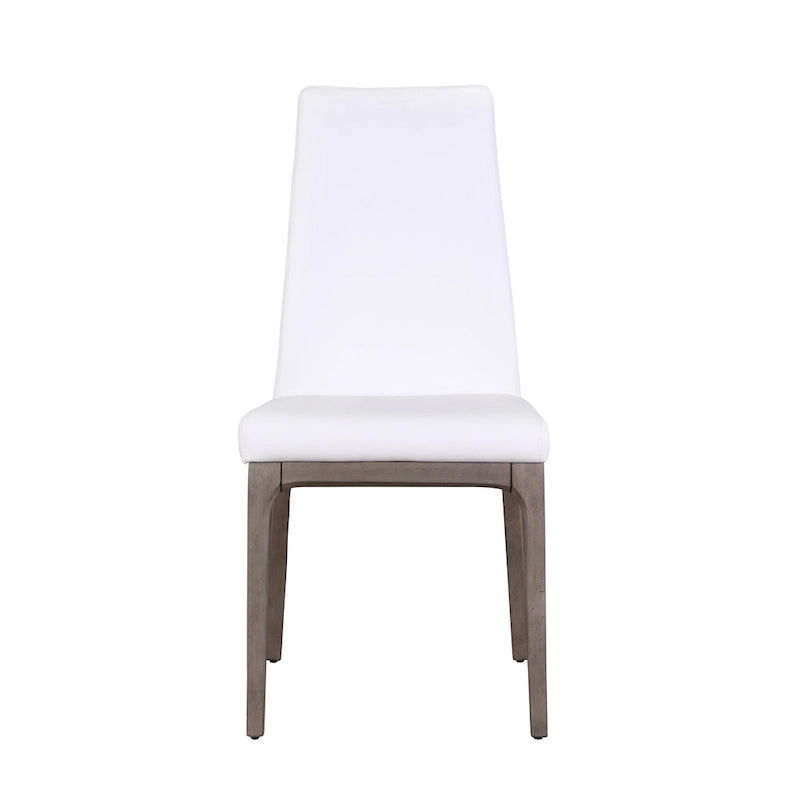 Sedia Somette Modern Contour con Schienale e Base in Legno, Set da 2