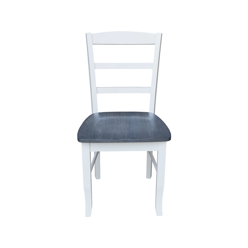 Tavolo da pranzo a ribalta da 42 pollici con 4 sedie Ladderback - Set da 5 pezzi