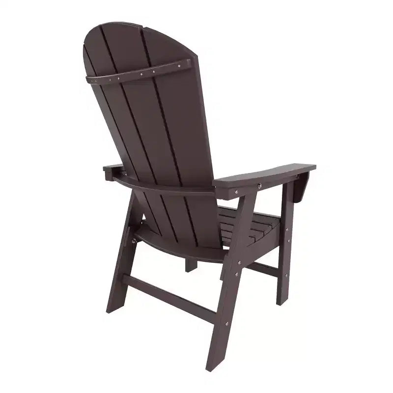 WestinTrends Sedia da pranzo Adirondack per esterni, resistente alle intemperie