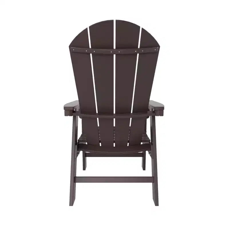WestinTrends Sedia da pranzo Adirondack per esterni, resistente alle intemperie