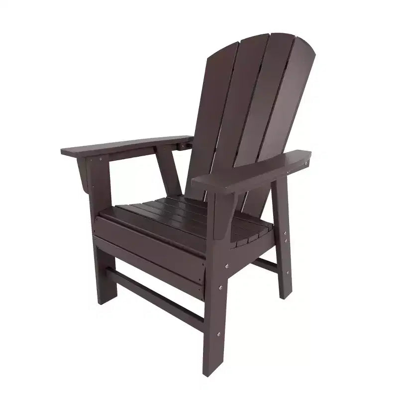 WestinTrends Sedia da pranzo Adirondack per esterni, resistente alle intemperie