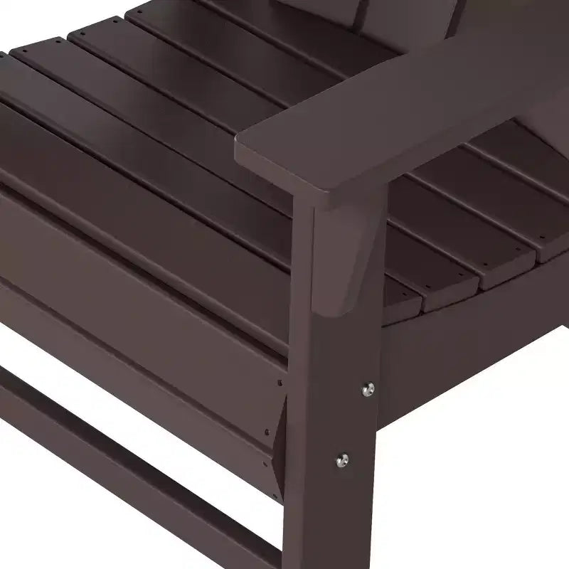 WestinTrends Sedia da pranzo Adirondack per esterni, resistente alle intemperie