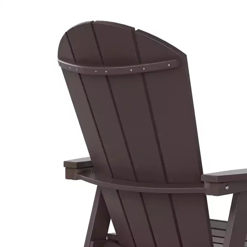 WestinTrends Sedia da pranzo Adirondack per esterni, resistente alle intemperie