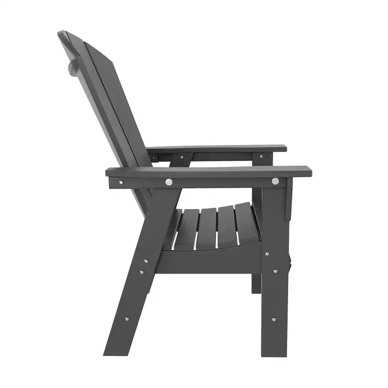 WestinTrends Sedia da pranzo Adirondack per esterni, resistente alle intemperie