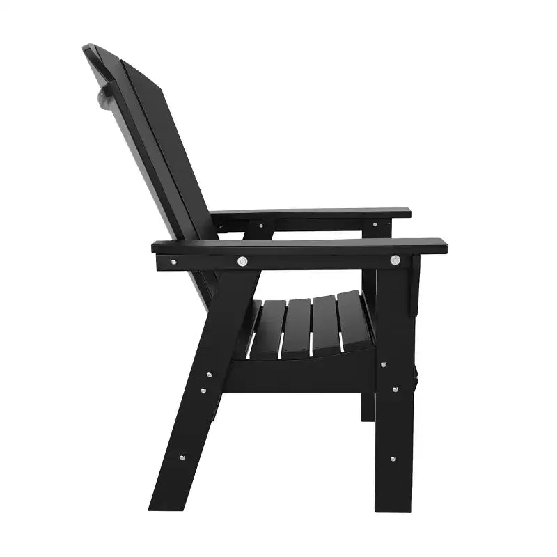WestinTrends Sedia da pranzo Adirondack per esterni, resistente alle intemperie