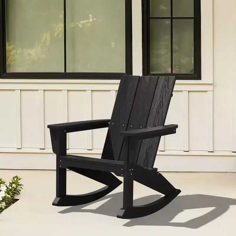 Sedia a dondolo Adirondack in plastica HDPE HYLEORY