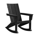 Sedia a dondolo Adirondack in plastica HDPE HYLEORY