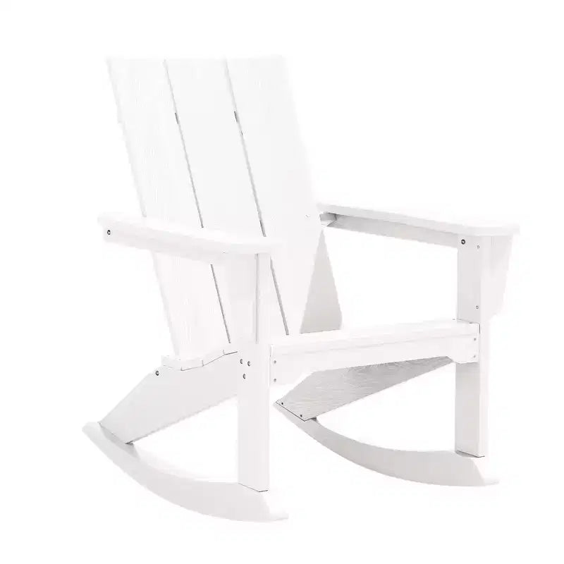 Fauteuil à bascule Adirondack en plastique PEHD HYLEORY