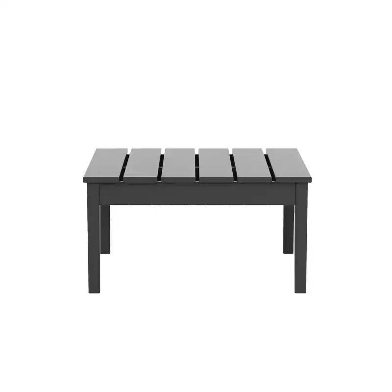 WestinTrends Ensemble de 5 fauteuils à bascule Adirondack modernes avec table d'appoint