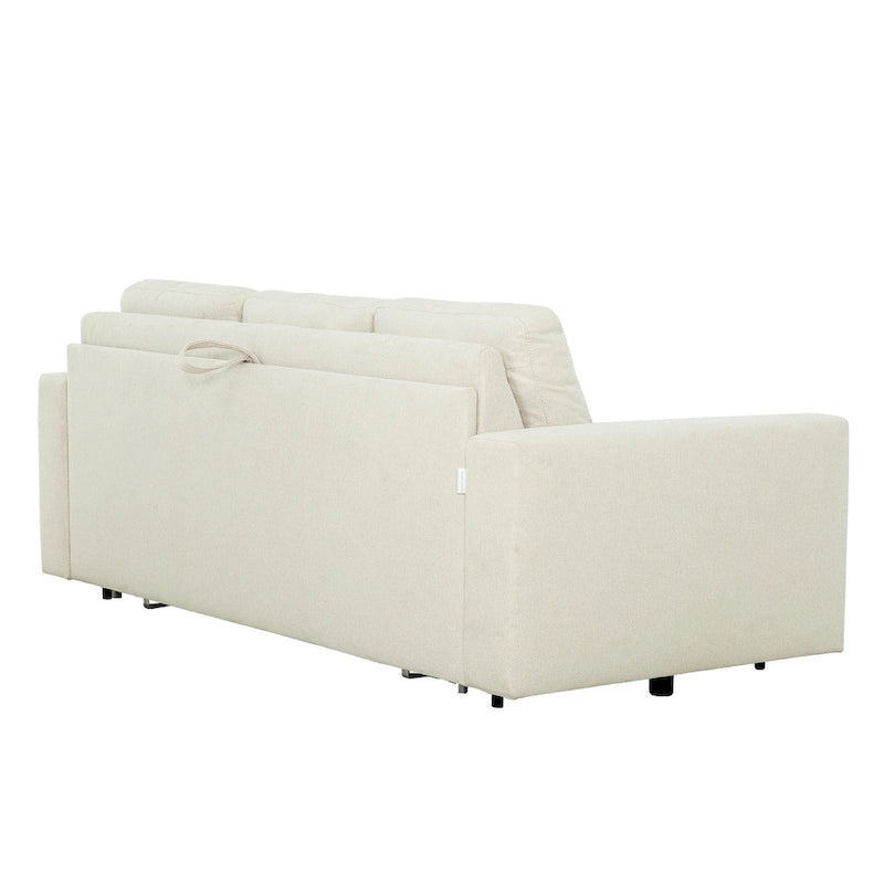 Canapé-lit Queen Paolo 82 po Stearns & Foster avec matelas en mousse à mémoire de forme de 5 po