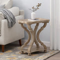 Tavolino con accenti campestri francesi Ouray con piano rettangolare di Christopher Knight Home