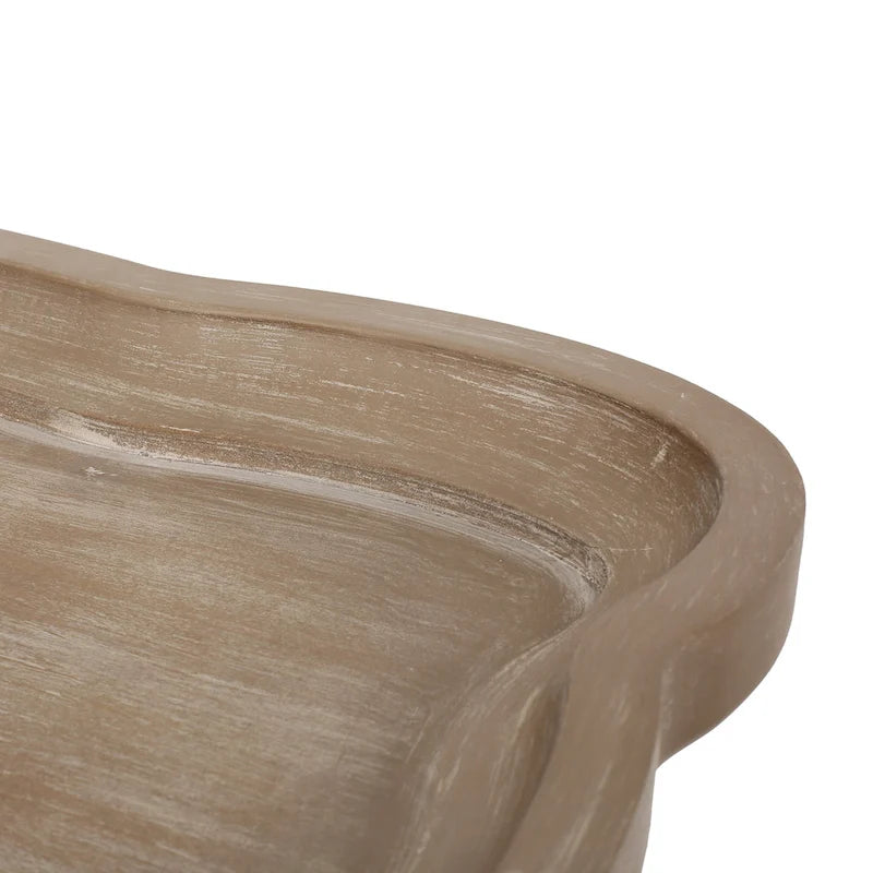 Tavolino con accenti campestri francesi Ouray con piano rettangolare di Christopher Knight Home