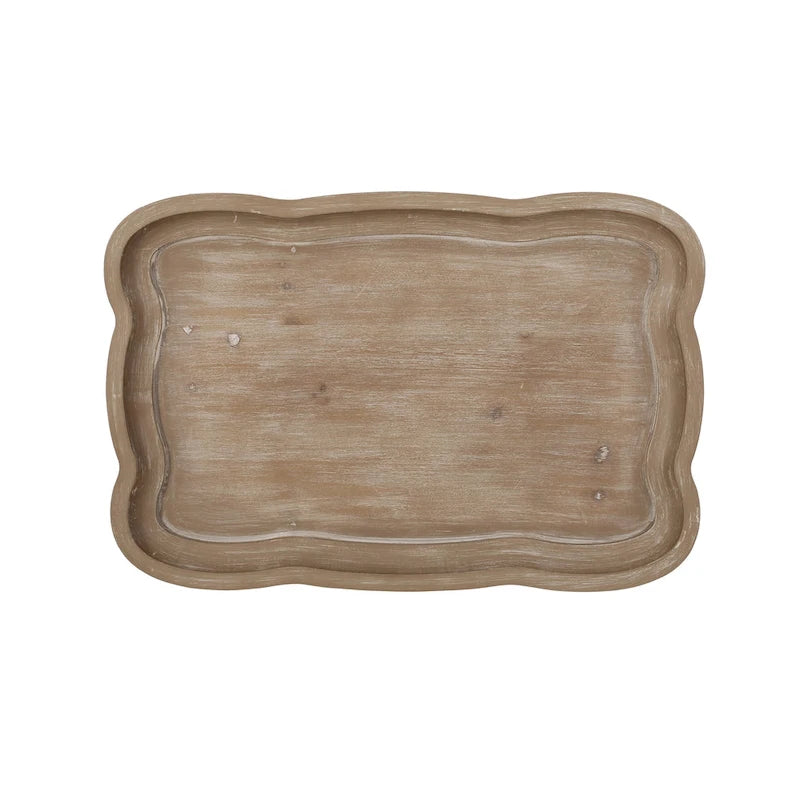 Tavolino con accenti campestri francesi Ouray con piano rettangolare di Christopher Knight Home