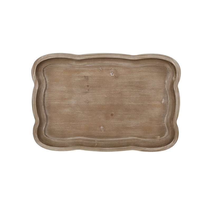 Tavolino con accenti campestri francesi Ouray con piano rettangolare di Christopher Knight Home