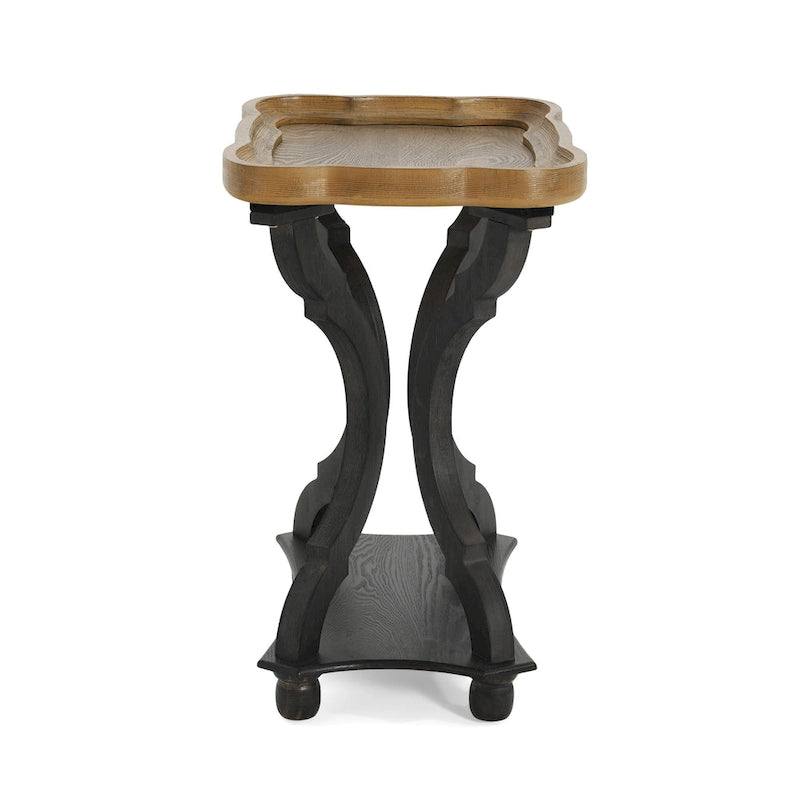 Tavolino con accenti campestri francesi Ouray con piano rettangolare di Christopher Knight Home