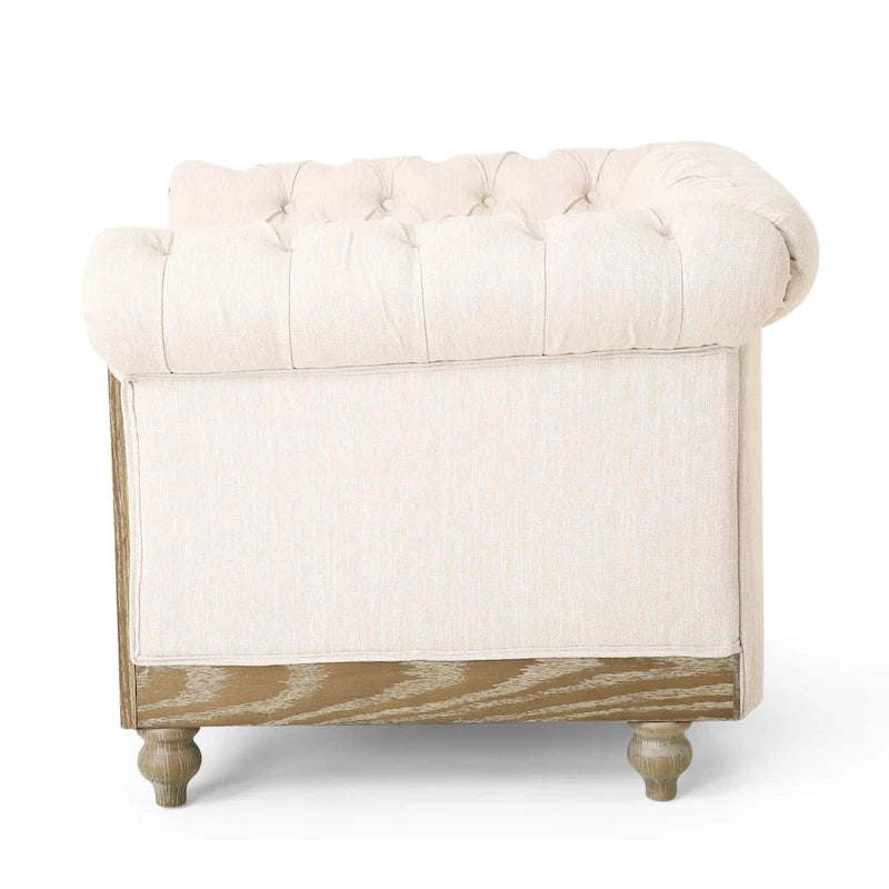 Poltrona Club Chesterfield Castalia di Christopher Knight Home - 39.00 L x 33.50 P x 28.00 A