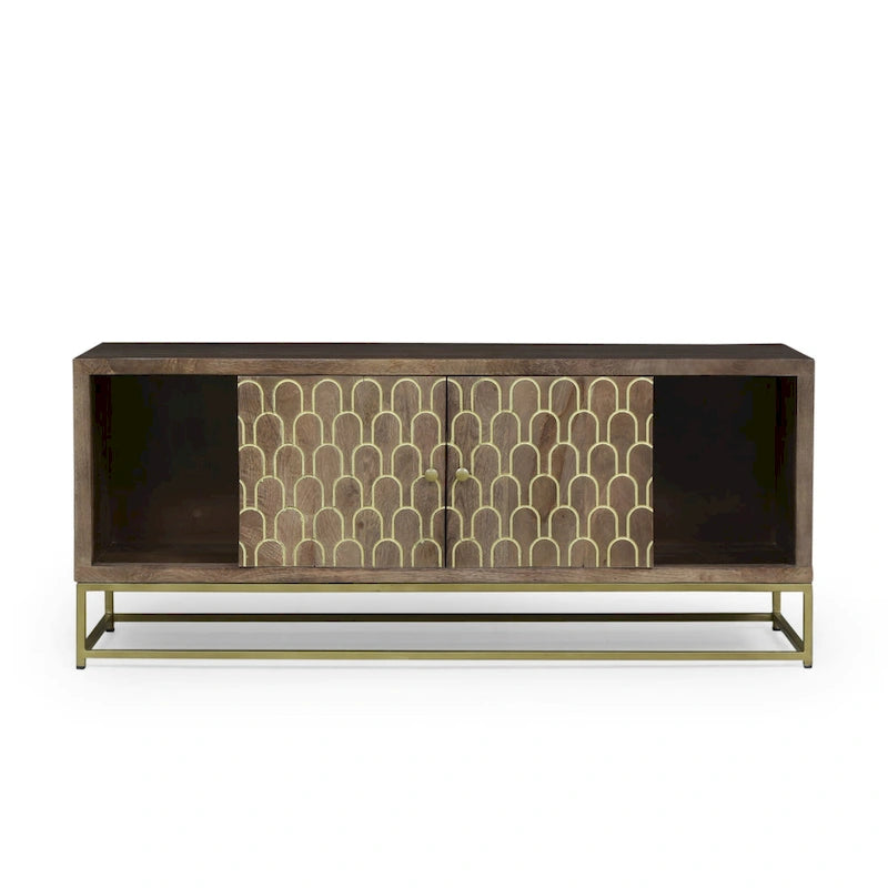 Mobile TV moderno in legno Cannonville di Christopher Knight Home
