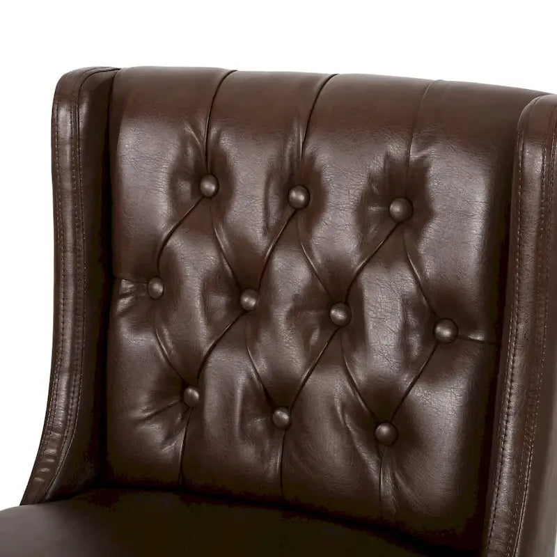 Sgabelli alti Bayliss Contemporary Wingback (set di 2) di Christopher Knight Home