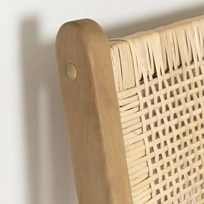 Sgabello in rattan Balka di South Shore