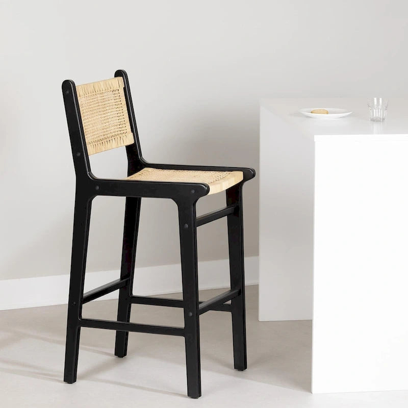 Sgabello in rattan Balka di South Shore