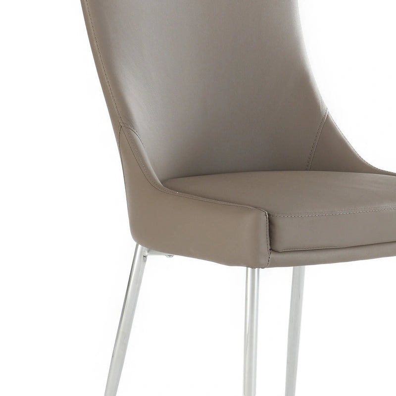 Somette Patty Sedia da pranzo di design, set da 2