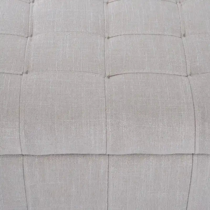 HomCom Panchina Ottomana Contenitore Rivestita in Tessuto Trapuntato da 107 cm - 17*41.5*19.5