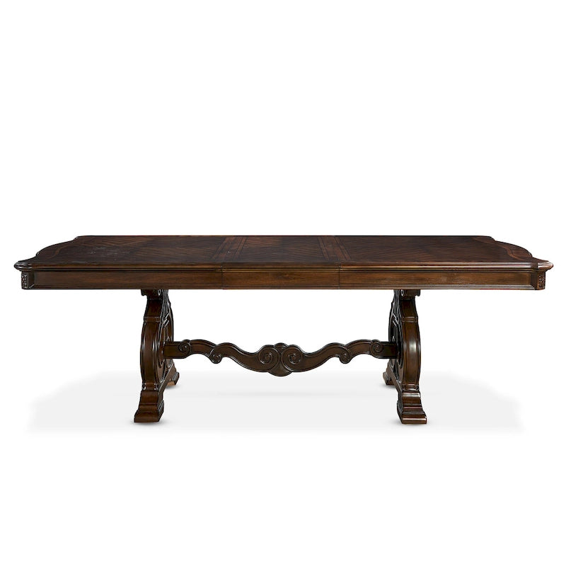 Steve Silver Richland, Tavolo da pranzo tradizionale, 243 cm, Marrone