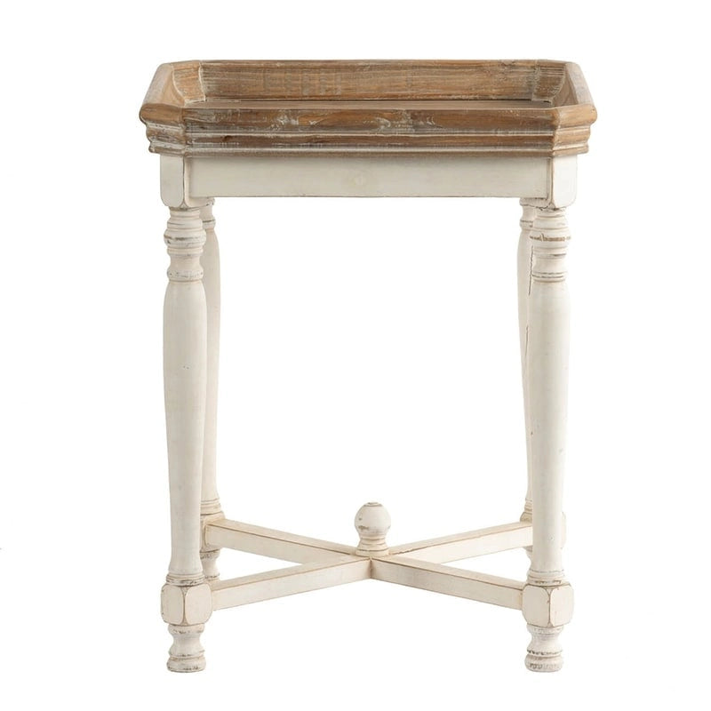 Tavolino quadrato in legno