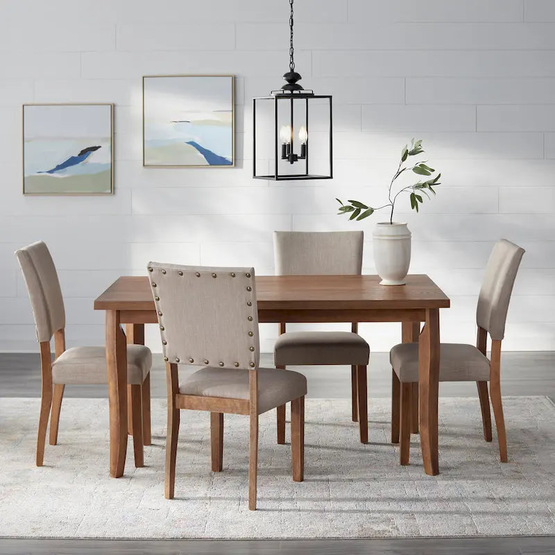 Sedie da pranzo Nailhead Parson Simple Living Provence (set di 2)