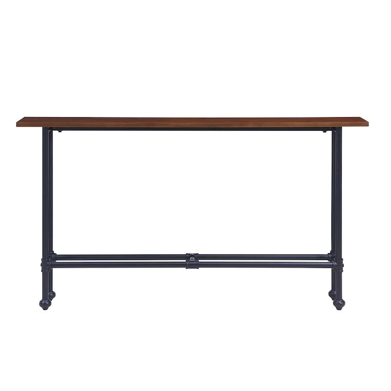 SEI Furniture Tavolo console Northrup nero/espresso