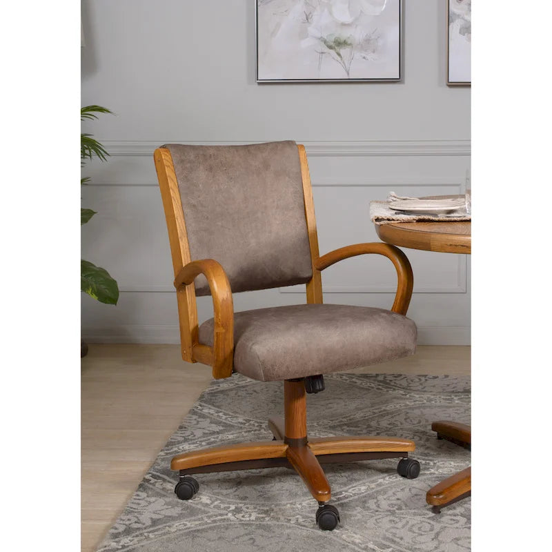 Set tavolo e sedie espandibile Casual Dining marrone 5 pezzi