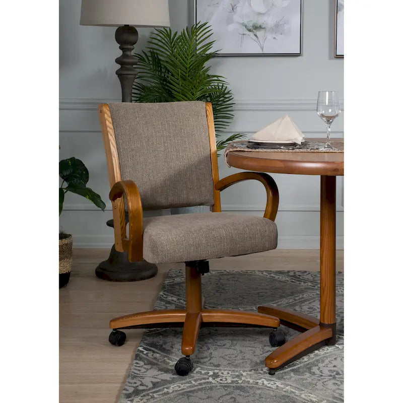 Set tavolo e sedie espandibile Casual Dining marrone 5 pezzi