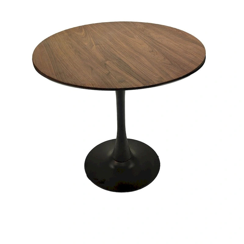 Set da pranzo da 5 pezzi, tavolo da pranzo rotondo con 4 sedie