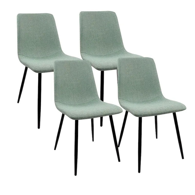 Set da pranzo da 5 pezzi, tavolo da pranzo rotondo con 4 sedie