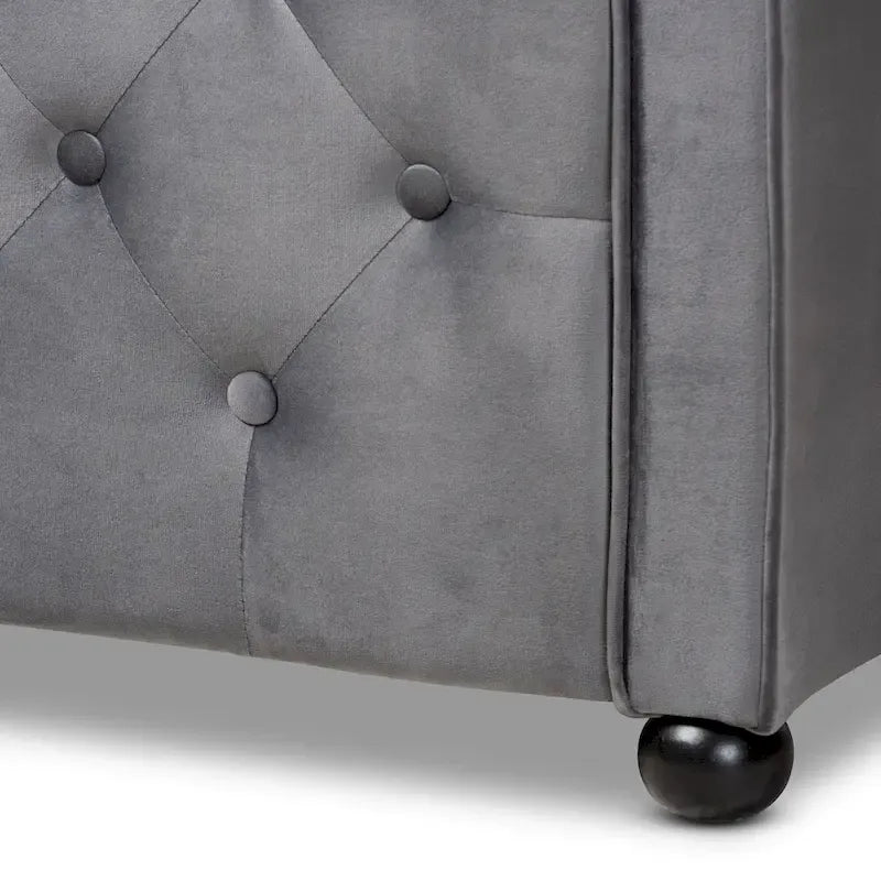 Divano Letto Silver Orchid Raag in Stile Transizionale Contemporaneo